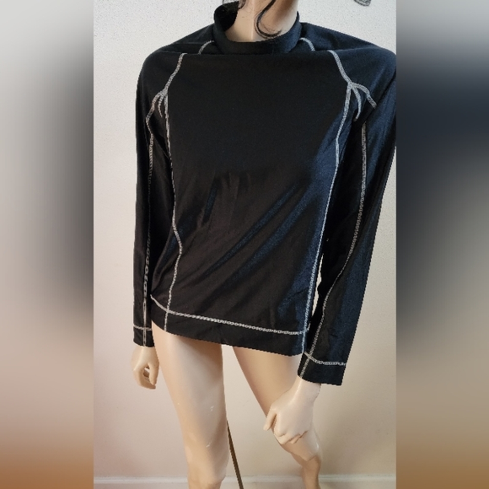 Andrea Jovine Quick Dry Lightweight Shirt. Black Large